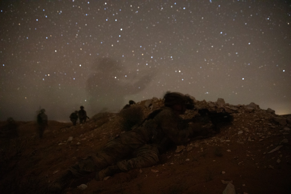 U.S. Army Soldiers train on Live Fire Exercises