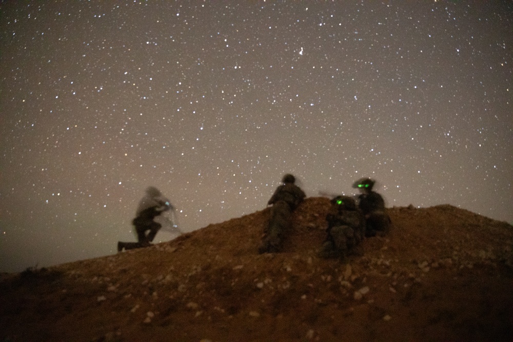 U.S. Army Soldiers train on Live Fire Exercises