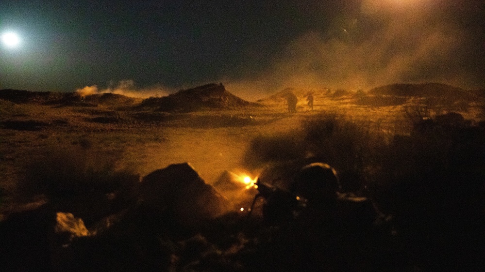 U.S. Army Soldiers train on Live Fire Exercises