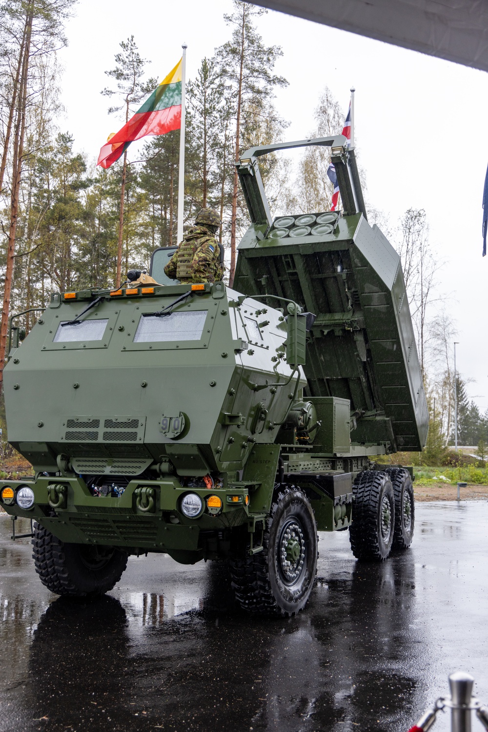 Estonian HIMARS Unveiling Ceremony