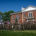 Officers and Leaders With the Basic School Get Together for a Group Photo