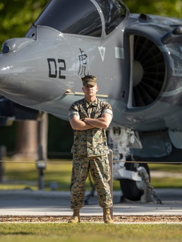 Master Sgt. Allen Ravan poses for a portrait