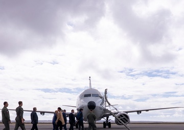 EUROCONTROL Members Tour P8-A Poseidon at Keflavík Air Base