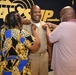 Master Chief Culinary Specialist Vaundas Bostic Receives Master Chief Anchors