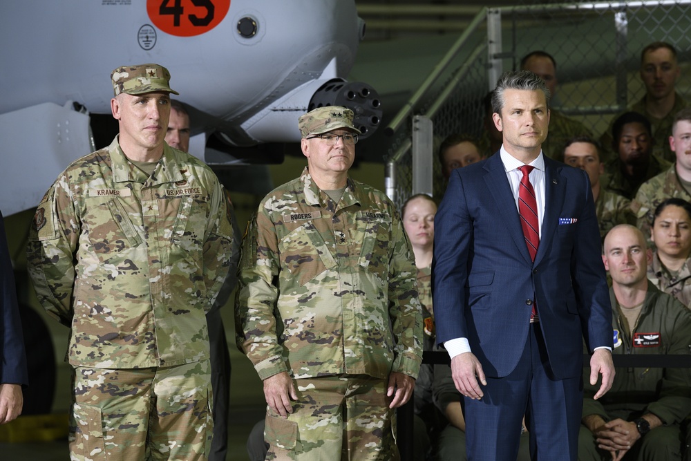 President Trump Announces New Fighter Mission