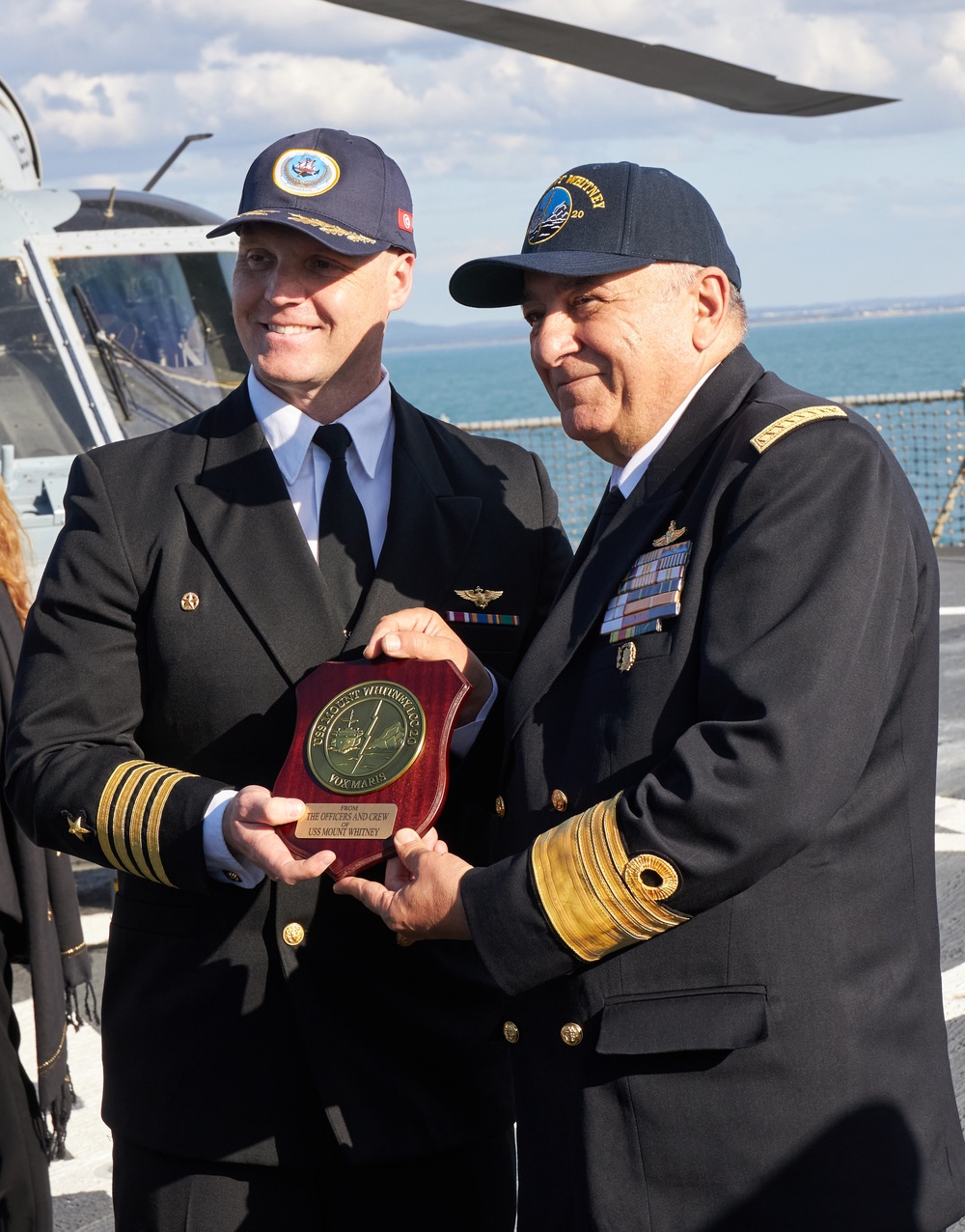 USS Mount Whitney conducts key leadership engagements between Sixth Fleet and Tunisia