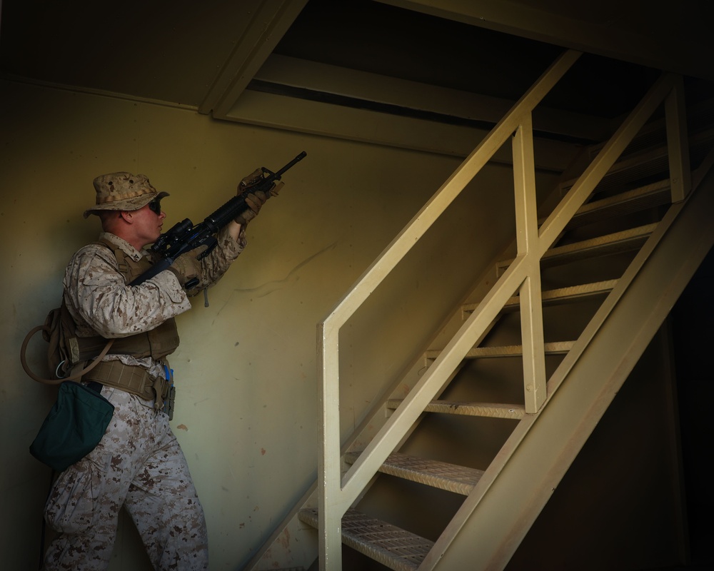 Alpha Co. Conduct MOUT Training
