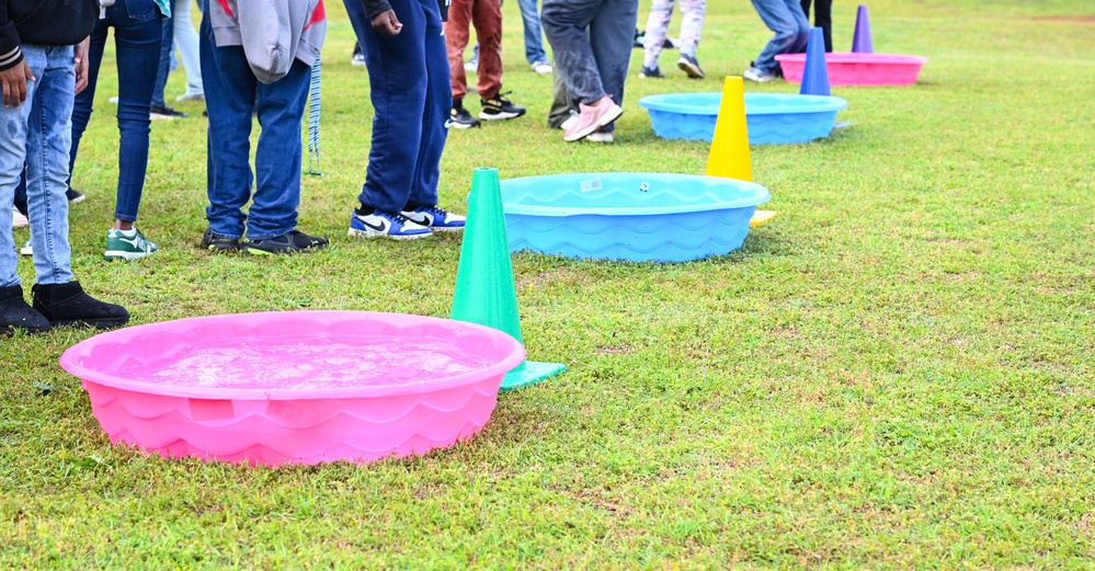 The 20th CES and High Hills Elementary partner for Earth Day