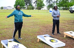 The 20th CES and High Hills Elementary partner for Earth Day