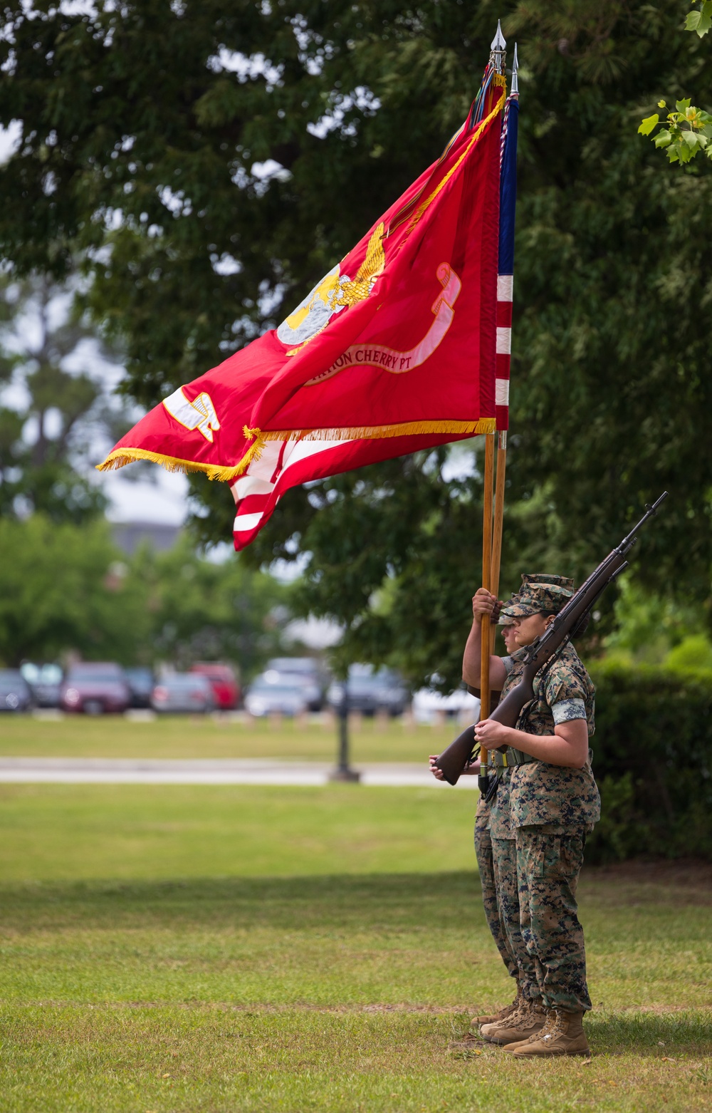 Marine Corps Air Station Cherry Point Relief and Appointment