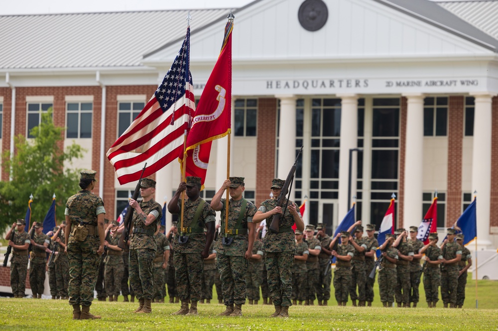 Marine Corps Air Station Cherry Point Relief and Appointment