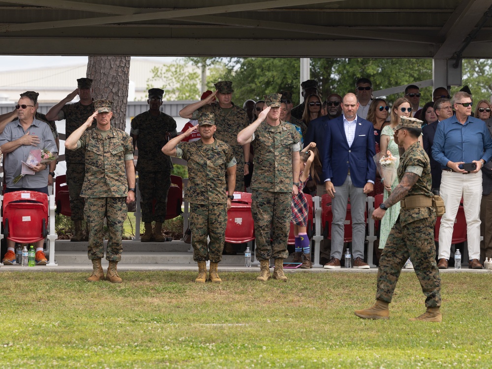 Marine Corps Air Station Cherry Point Relief and Appointment