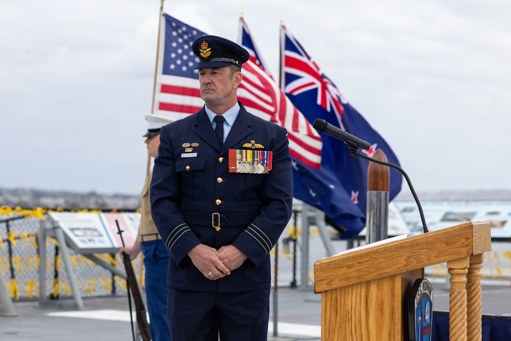 Lest we forget – San Diego honors ANZAC Day