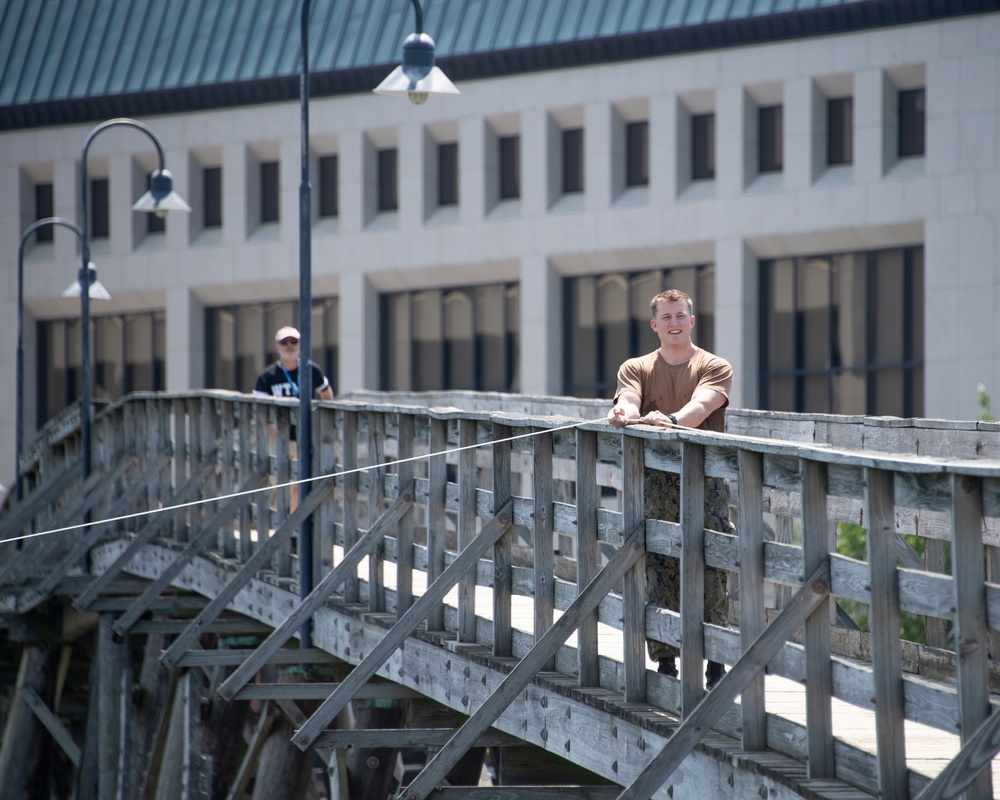 USNA MIDSHIPMEN CONDUCT ARCHIMEDES SOLAR RAY TEST