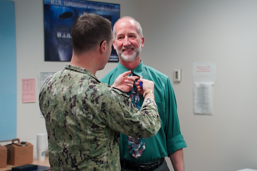NUWC Division, Keyport Acting Technical Director Jim Bleich recognized with Meritorious Civilian Service Award
