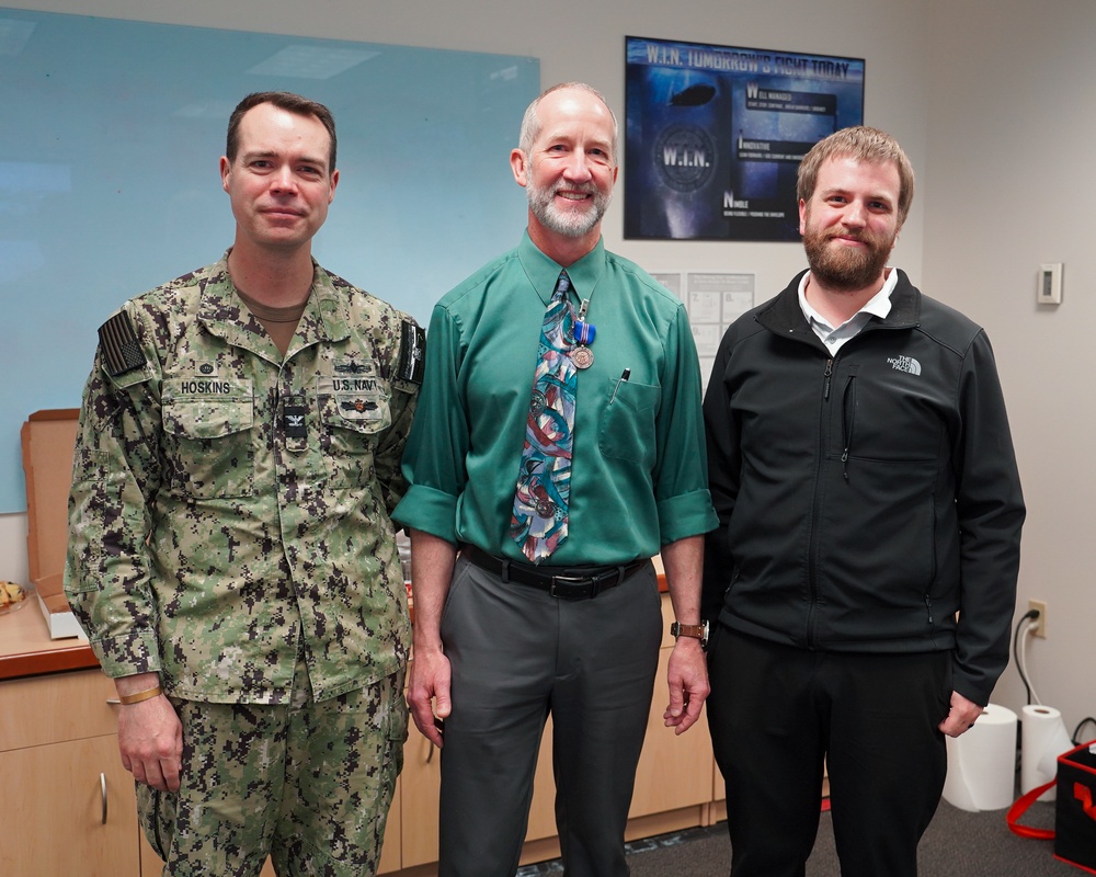 NUWC Division, Keyport Acting Technical Director Jim Bleich recognized with Meritorious Civilian Service Award