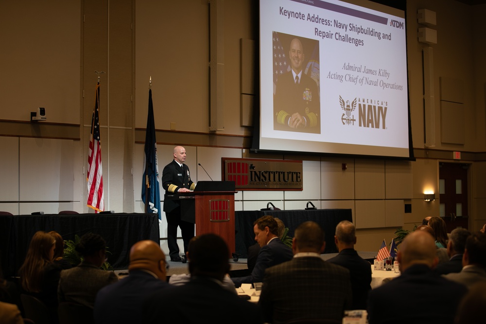 Acting Chief of Naval Operations Strengthens Relations with Industrial Base at Accelerated Training in Defense Manufacturing Summit