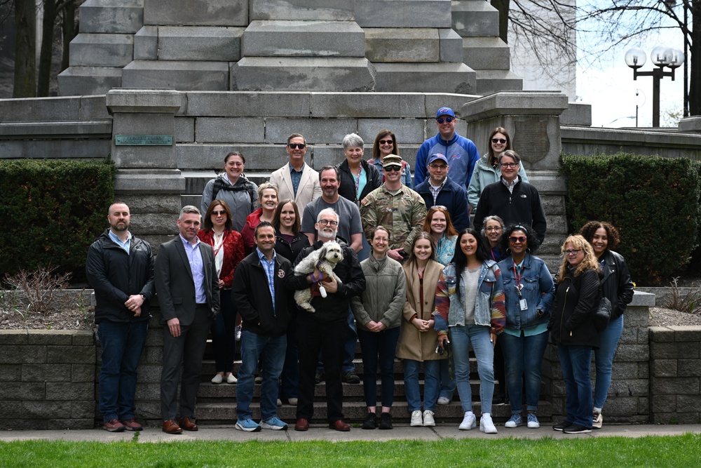 USACE Buffalo District Participates in SAAPM Walk