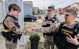 Fort Knox boy, cop connect over shared passion for emergency services