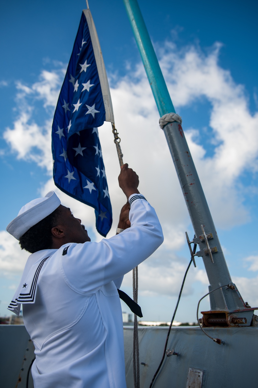 USS New York Departs Fleet Week Fort Lauderdale 2025