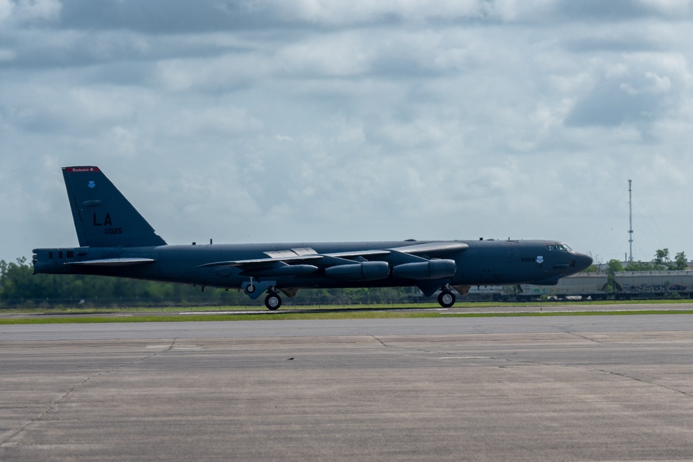 2nd Bomb Wing Integrates with Key Partners at Chennault International Airport