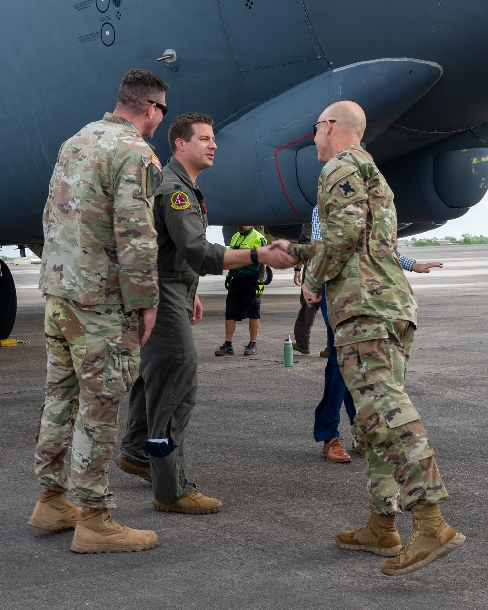 2nd Bomb Wing Integrates with Key Partners at Chennault International Airport