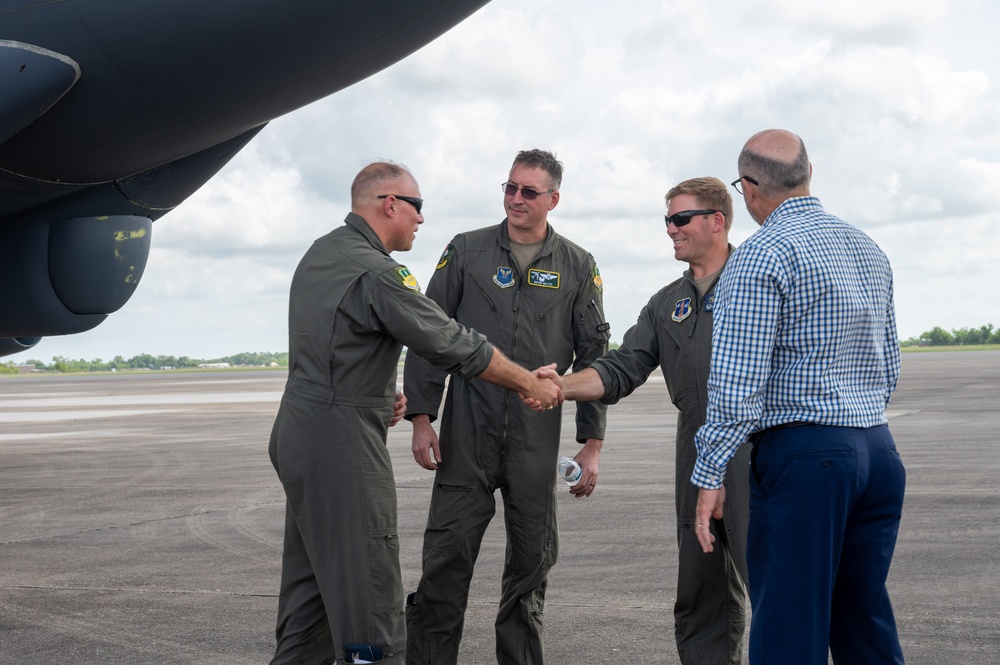 2nd Bomb Wing Integrates with Key Partners at Chennault International Airport