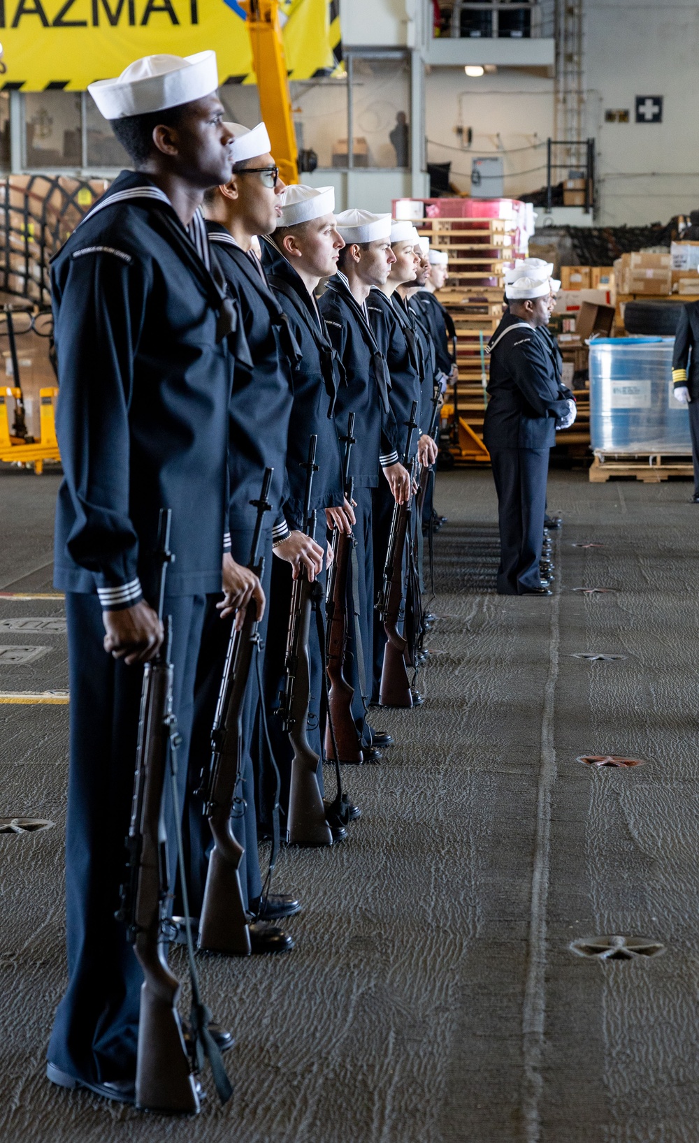 Daily Operations Aboard USS George H.W. Bush (CVN 77)