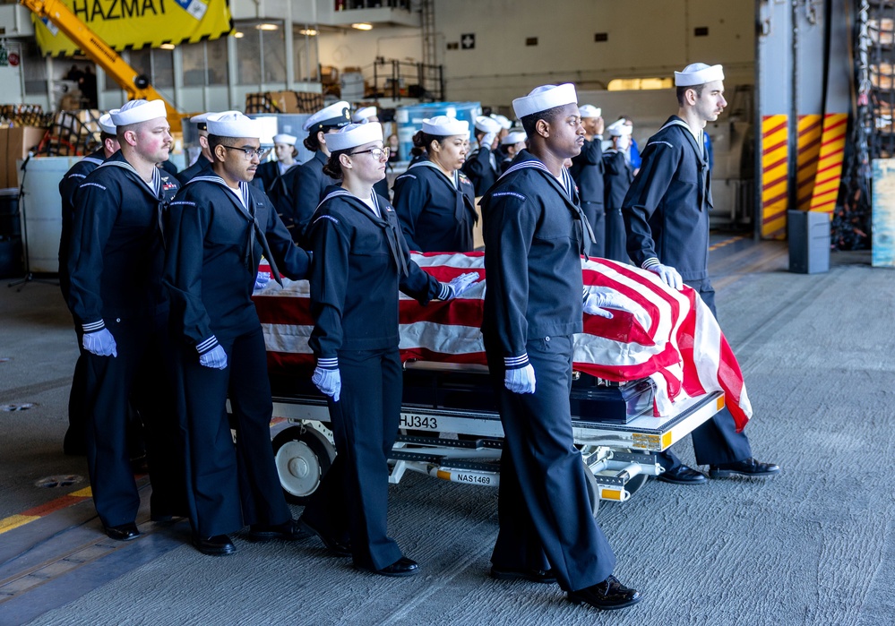 Daily Operations Aboard USS George H.W. Bush (CVN 77)