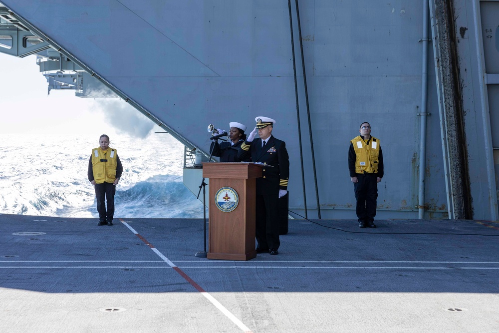 Daily Operations Aboard USS George H.W. Bush (CVN 77)