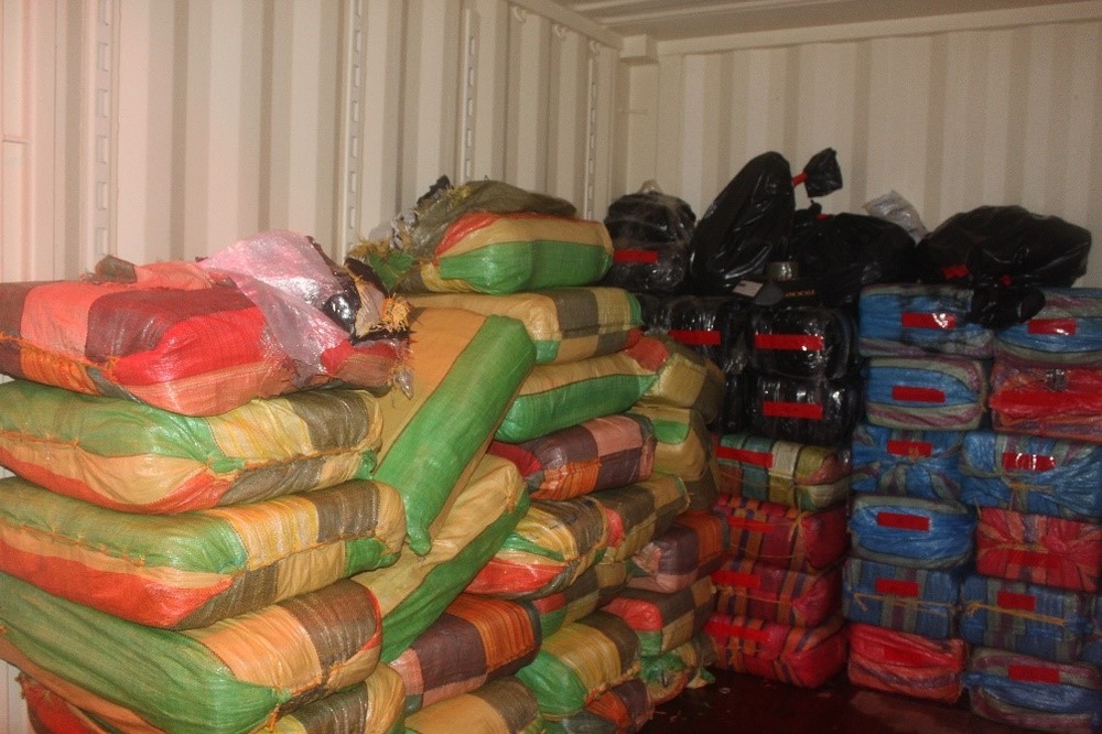 Coast Guard offloads over $12 million in illicit drugs interdicted in Caribbean Sea