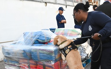Coast Guard offloads over $12 million in illicit drugs interdicted in Caribbean Sea