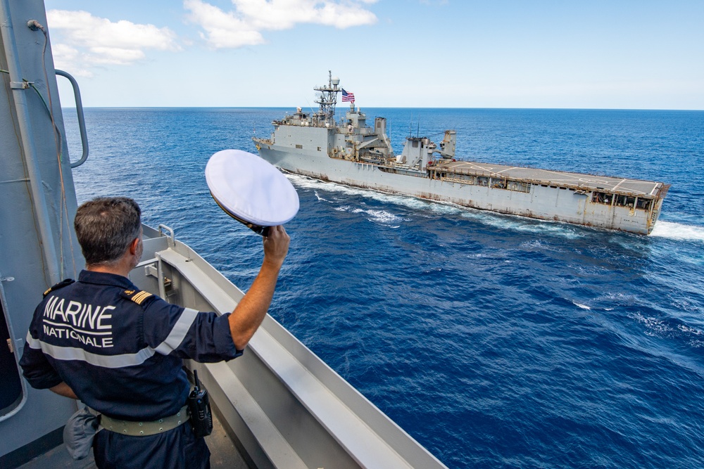 USS Oak Hill (LSD 51) Begins Exercise Chesapeake with French Navy