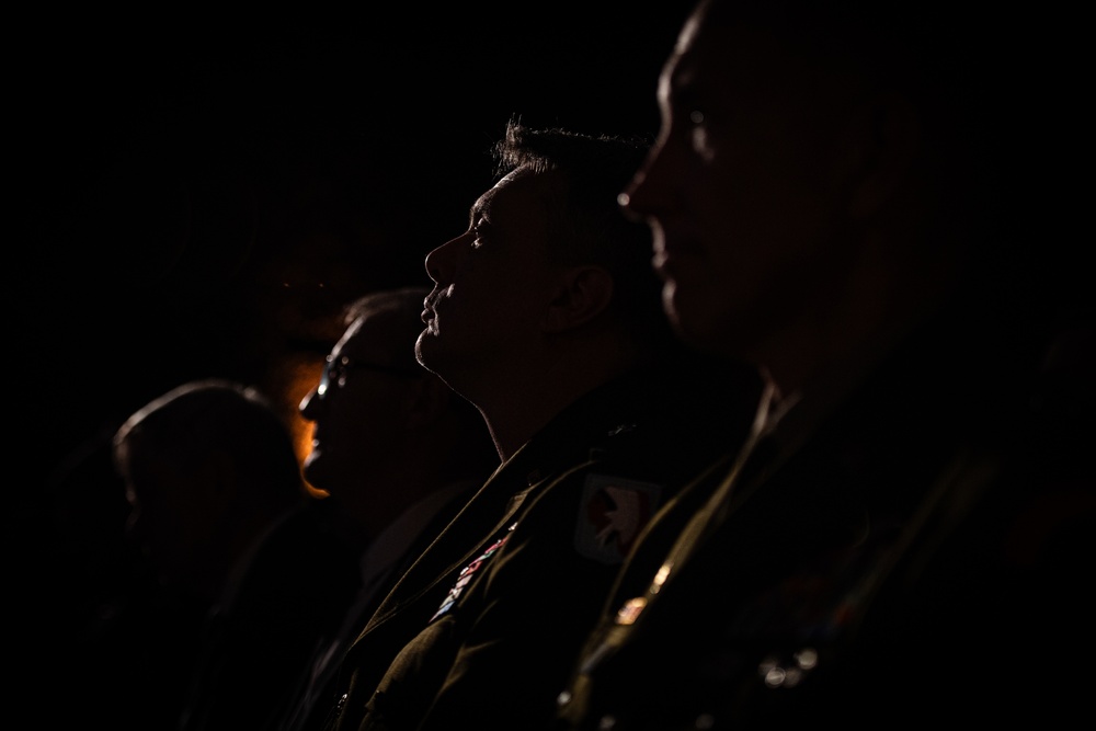 Dachau concentration camp unveils plaque honoring liberators of the 45th Infantry Division