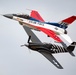 The F-16 Viper Demo Team soars over Yuma
