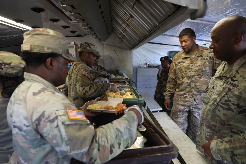 Small, but mighty 5001st Field Feeding Company fuels 1000 troops at TRADEWINDS 25