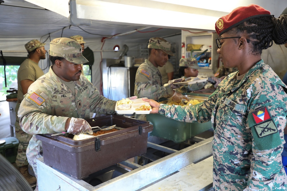 Small, but mighty 5001st Field Feeding Company fuels 1000 troops at TRADEWINDS 25