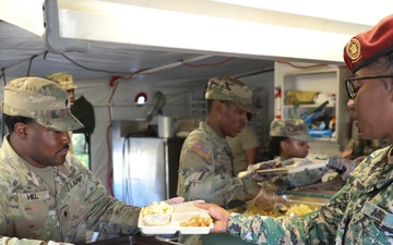 Small, but mighty 5001st Field Feeding Company fuels 1000 troops at TRADEWINDS 25