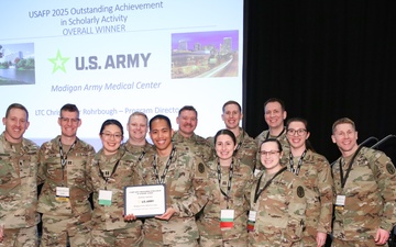 Madigan Family Residency Program awarded the USAFP 2025 Outstanding Achievement in Scholarly Activity