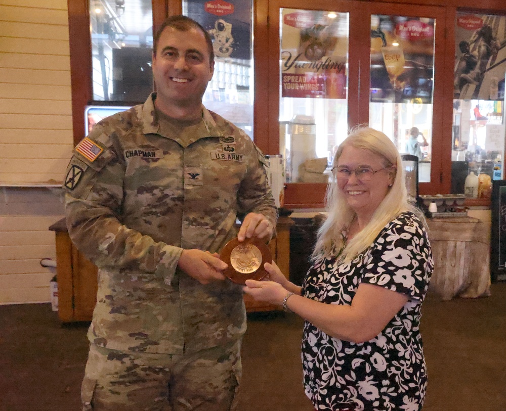 Mullins retires after 32 years of Federal service