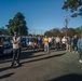 Rear Adm. Doug Verissimo speaks at the Sewell's Point Golf Course