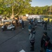 Rear Adm. Doug Verissimo speaks at the Sewell's Point Golf Course