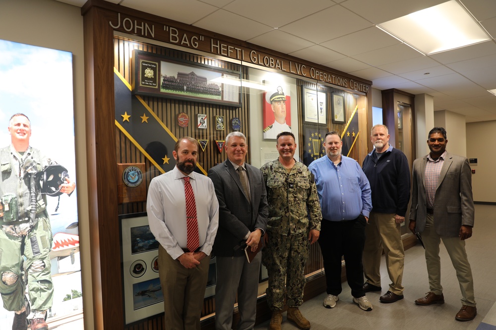 NSWC visit to Hefti Global Operations Center
