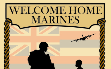 Welcome home Marines