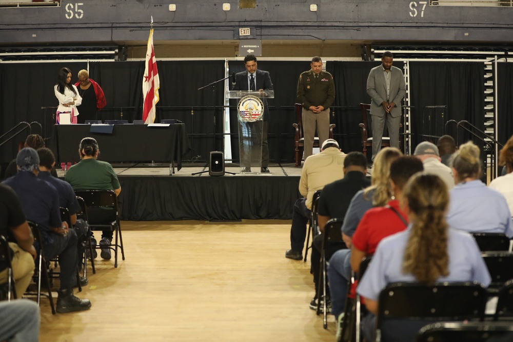 Civilian Employees Honored for Exceptional Service to DC National Guard