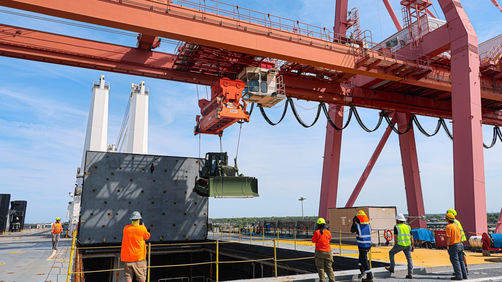 USNS Seay Offload