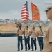 Morning Colors ceremony and Mike Company Graduation