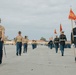 Morning Colors ceremony and Mike Company Graduation