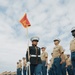 Morning Colors ceremony and Mike Company Graduation