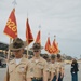 Morning Colors ceremony and Mike Company Graduation